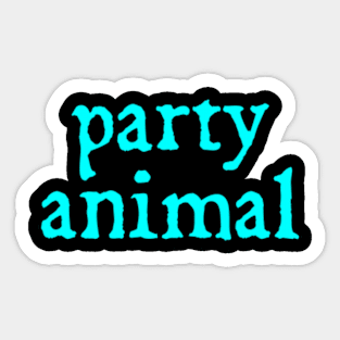 Party Animal Sticker